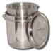 King Kooker 36 Qt. Stainless Steel Boiling Pot with Steam Ridge