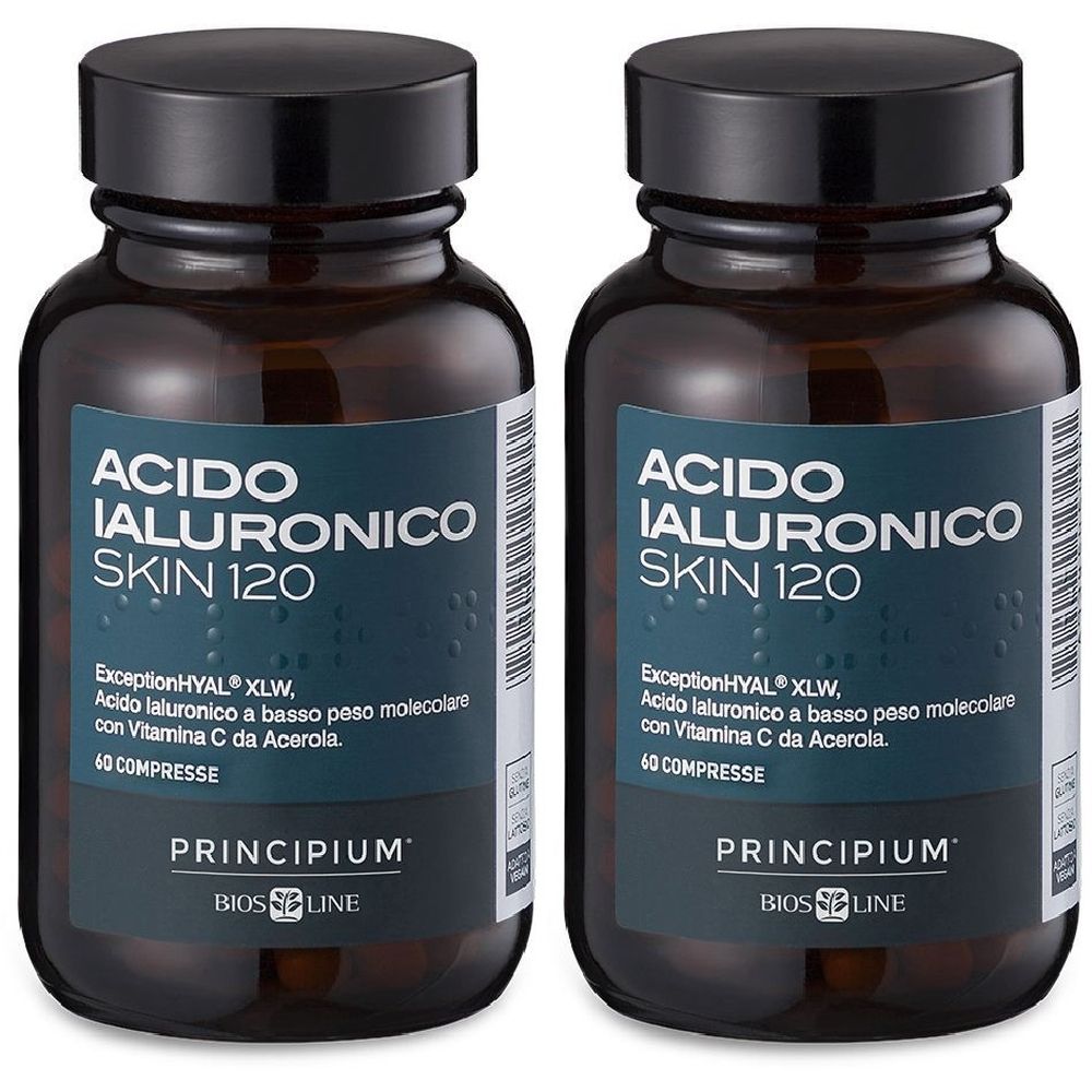 BIOS LINE Principium® Acido Ialuronico Skin 120 2x51 g Compresse