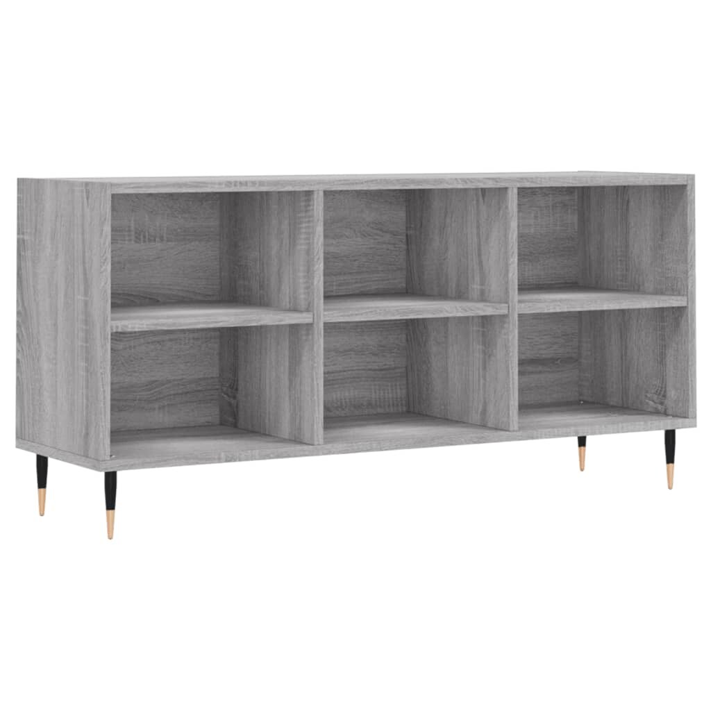 vidaXL TV-Schrank Grau Sonoma 103,5x30x50 cm Holzwerkstoff Image