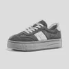AIYUQI Frauen Turnschuhe Schuhe 2025, Neue Flache Echtes Leder Weibliche Tugend Training Schuhe Große-Größe Casual Skateboard Schuhe Weibliche