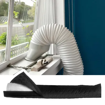 Upgraded Portable Air Conditioner Hose Cover Wrap Insulated Ac Hose Sleeve Air Cloth Plate Air Outlet Pipe Tube Hose