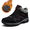 Frauen Stiefel Frau Warm Halten Mit Fell Outdoor Wandern Schnee Stiefel Turnschuhe Reise Kurze Plüsch Plattform Wandern Schuhe Größe 36-42