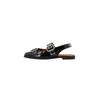 Ballerina CA'SHOTT "Ca'Shott Ballet flats CASDIANA", Damen, Gr. 37, Normalschaft, schwarz, Obermaterial: 100% Leder, Schuhe