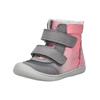 Stiefelette VADO "Vado Stiefelette Lederimitat/Mesh", Damen, Gr. 24, bunt (grau, rosa), Lederimitat, Textil, casual, Schuhe