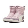 Sneaker PUMA "MULTIFLEX 2 BOOT AC PS", Gr. 33, mauve mist, warm weiß, plum jam, Textil, sportlich, Schuhe