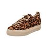 Sneaker PAUL GREEN "Paul Green Sneaker Veloursleder", Damen, Gr. 40, braun (leopard), Veloursleder, casual, Schuhe