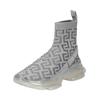 Sneaker STEVE MADDEN "STEVE MADDEN Sneaker Textil", Damen, Gr. 38, silber, Textil, casual, Schuhe