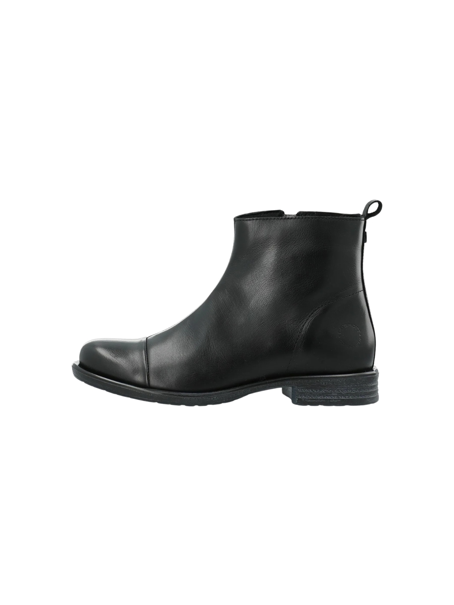 Stiefel CA'SHOTT "Ca'Shott Ankle boots CASEMMA", Damen, Gr. 37, Normalschaft, schwarz, schwarz, Obermaterial: 100% Leder, Schuhe Stiefel