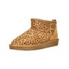Stiefelette ARA "Ara Stiefelette Veloursleder", Damen, Gr. 41, braun (leopard), Veloursleder, casual, Schuhe