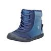 Schnürstiefelette VADO "Vado Stiefelette Lederimitat/Mesh", Damen, Gr. 22, blau (navy), Lederimitat, Textil, casual, Schuhe