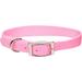 Personalized Pink Bright Single-Ply Dog Collar, Large