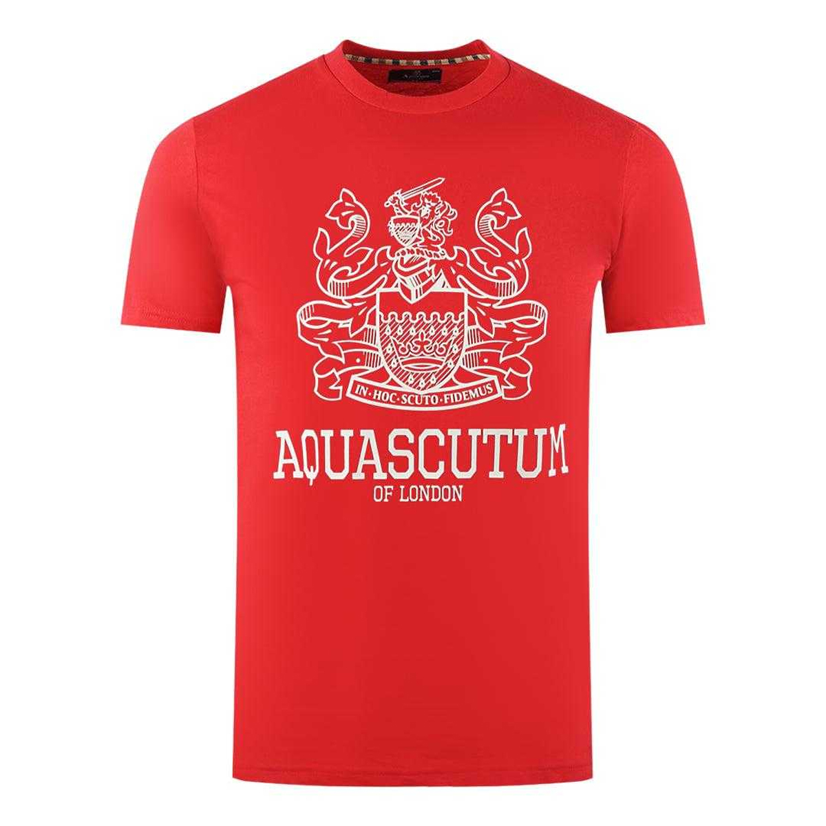 Aquascutum - "London Aldis" T-Shirt für Herren (Rot) Image