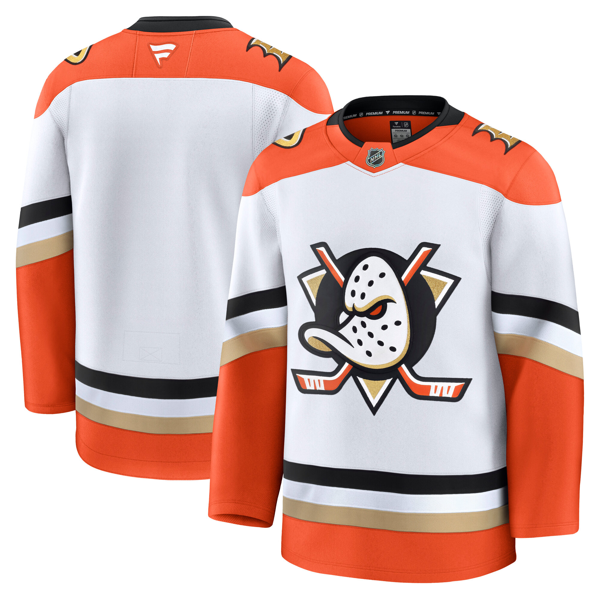 Anaheim Ducks Fanatics Branded Premium Auswärtstrikot - Herren Image