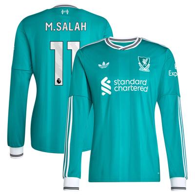 Liverpool adidas Ausweichtrikot 2025-26 - Langarm mit Aufdruck M.Salah 11 Image