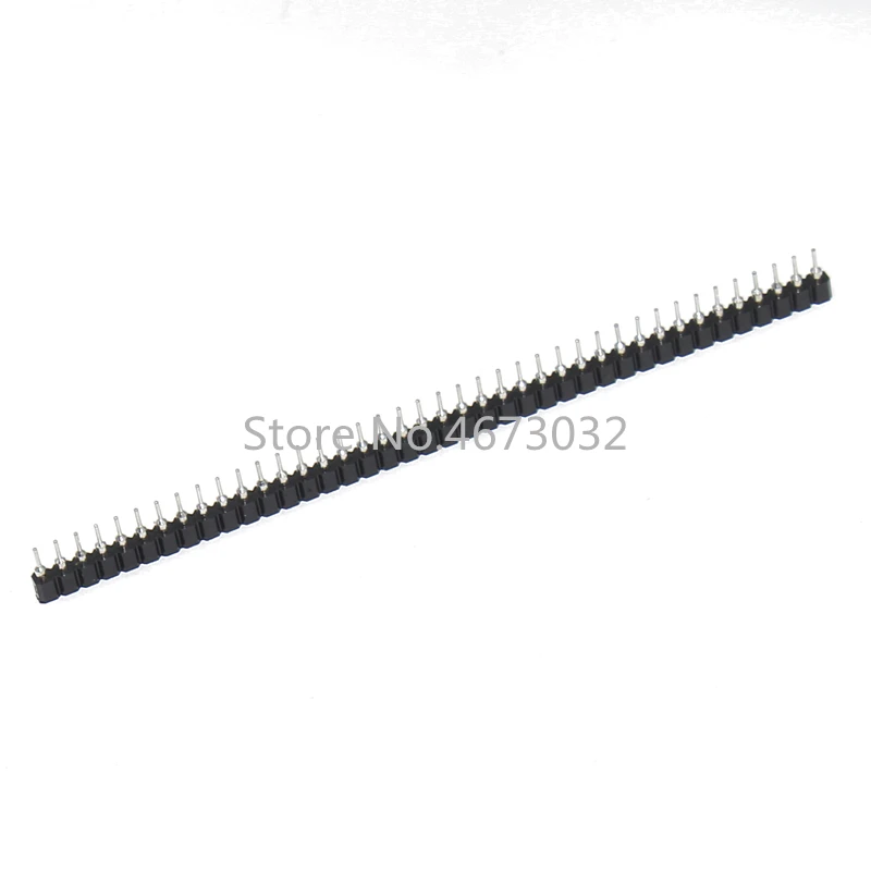 10 teile/los 2,54mm Pin Header Weibliche Einreihige 40 Pin 2,54mm Runde Pin Stecker 1x40 Image