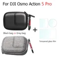 Per DJI Osmo Action 5 Pro 9H Pellicola in vetro temperato + Custodia per trasporto Pellicola protettiva per schermo per DJI Action 5 Pro Accessori