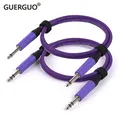 Cavo amplificatore per altoparlante da 1/4 pollici TRS/TS audio stereo/mono da 6,35/6,5 mm con jack colorato da 6,35 mm in lega di zinco per tastiera per chitarra ‎