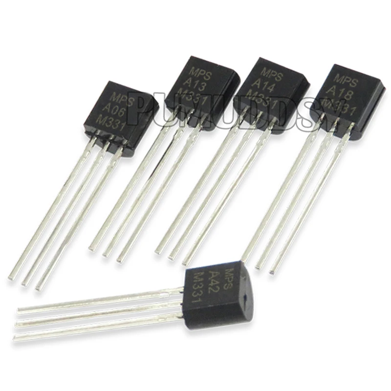 100 Stück MPSA56 TO92 A56 TO-92 Transistor A06 A13 A14 A18 A44 A42 A92 MPSA06 MPSA13 MPSA14 MPSA18 MPSA44 MPSA42 MPSA92 Image