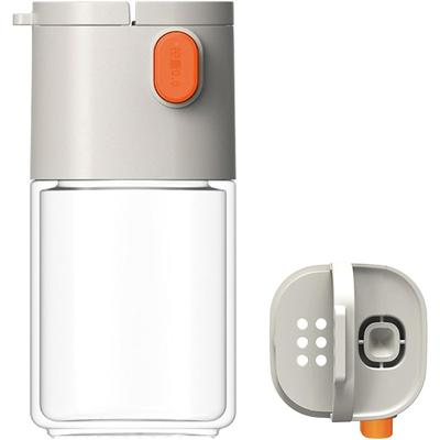 Measure Seasoning Bottle, Salt Shaker or Pepper Shaker, Kitchen Must have, Glass Metering Spice Salt Paprika Pepper Cumin Powder Sugar Dispenser Spice Jar, BPA Free