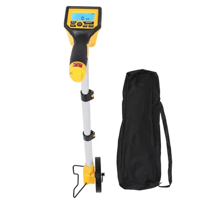 Digital Distance Measuring Wheel Portable 7 Functions Digital Display Measuring Wheel 6 Buttons with Backlit for Industrial Use