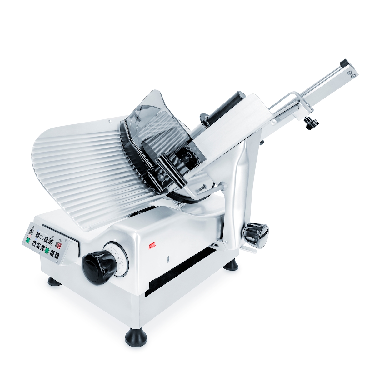 ADE automatische Aufschnittmaschine AUTOMATIC 300-XL, automatischer Schwerkraftschneider mit 20-50 Hüben pro Minute, 230 V Image