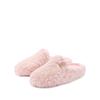 Hausschuh ELBSAND, Damen, Gr. 41, rosa (rosé), Obermaterial: 100% Polyester. Futter: 100% Polyester. Decksohle: 100% Polyester. Laufsohle: 100% Synthetik, unifarben, Fellimitat, casual, Schuhe, Pantolette, Pantoffel, Mule, Sandale, kuscheliges...