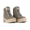 Winterboots PALLADIUM "PALLARISE NBK WL", Damen, Gr. 42, braun (rocks), Leder, sportlich, Schuhe, Winterschuhe, Schnürboots, Winterstiefel, wasserabweisend & gefüttert