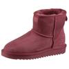 Winterboots ARA "Alaska", Damen, Gr. 41, lila (beere), Veloursleder, Lammfell, unifarben, sportlich, Schuhe, Winterboots, Stiefel in bequemer Weite G (=weit)