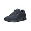 Sneaker SKECHERS "Skechers Sneaker Lederimitat", Damen, Gr. 45, blau (dunkelblau), Lederimitat, casual, Schuhe