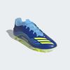 Fußballschuh ADIDAS PERFORMANCE "F50 MESSI CLUB FÜR HART- UND ASCHENPLÄTZE", Gr. 40, royal blau, solar gelb, semi blau burst, Synthetik, sportlich, Schuhe, geeignet für Rasen- und Kunstrasenplätze