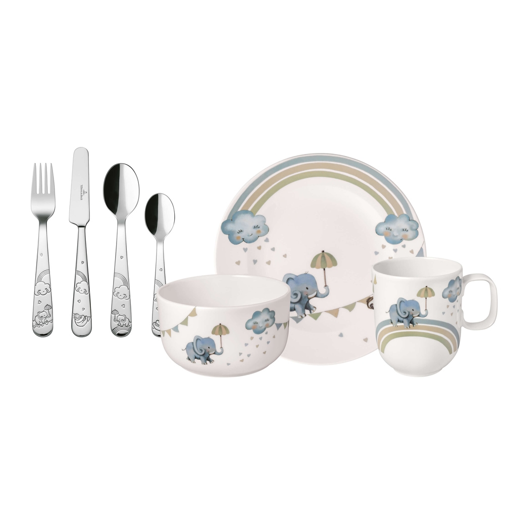 Villeroy & Boch Walk like an Elephant Kindergeschirr Set 7-teilig Image