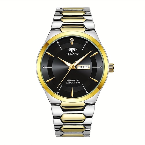 Original Geschäfts-Uhr für Männer Px7 Wasserdicht Leuchtende Quarz Uhr Mit Datum- und Wochentagsanzeige Valentinstagsgeschenk für Leben und Reisen Sportuhren für Männer Image