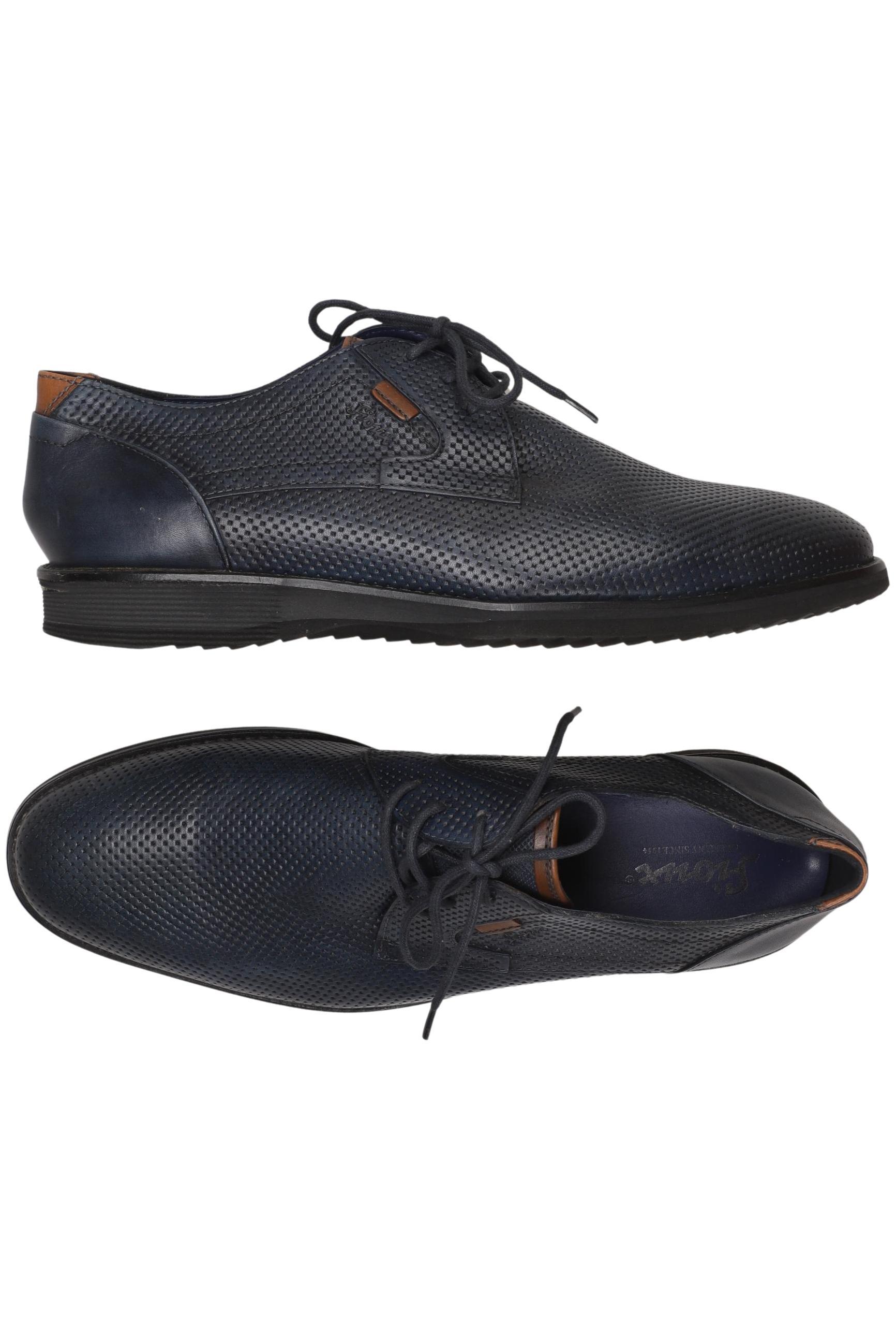 Sioux Herren Halbschuh, Gr. 8, marineblau, Leder Image