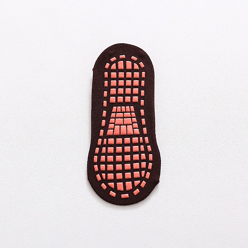 Damen-Yogasocken, professionelle rutschfeste Pilates- und Tanz-Fitnesssocken, Sommer-Netzsocken mit kurzem Knöchelgriff, nahtlose Bodensocken für das Training Image