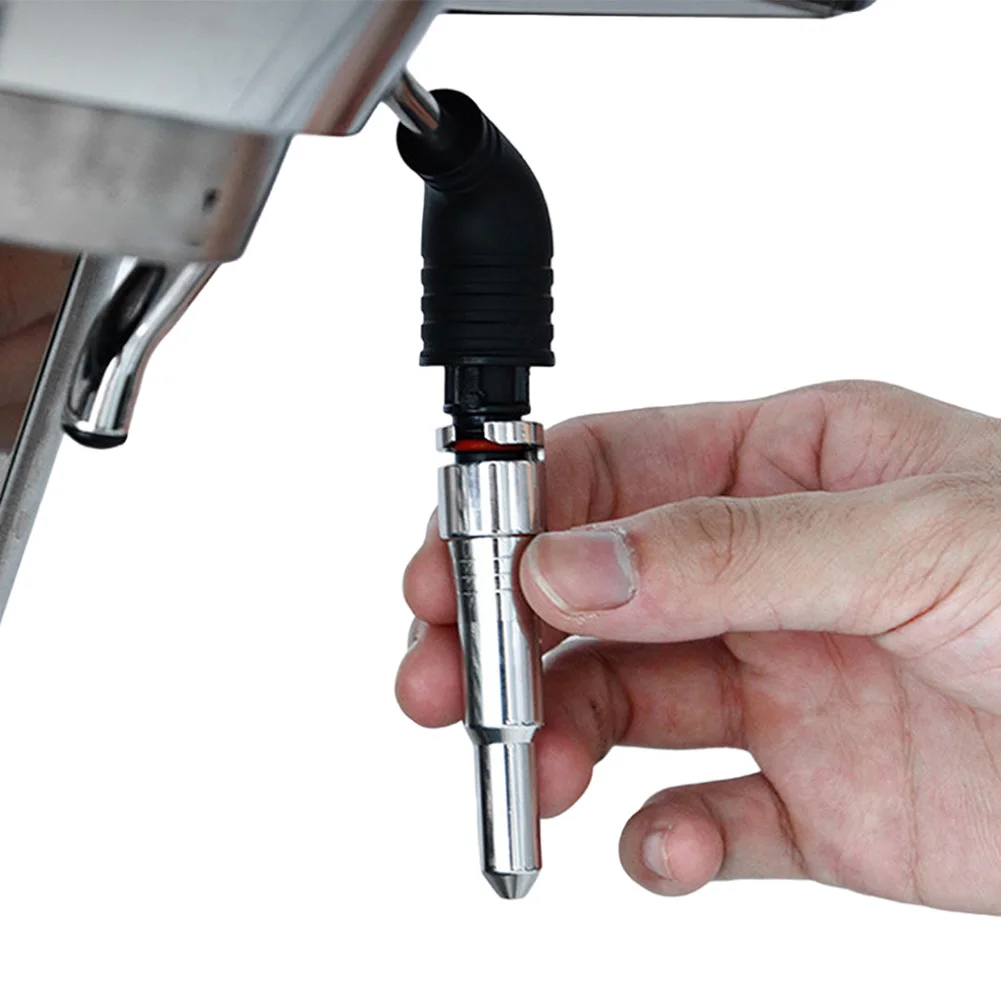 Dampfdüse, rostfrei, Kaffeemaschine, Dampfdüse, Milchaufschäumer, Schaumstoff-Innenrohr für Delonghi Dedica EC680/EC685, ECP3420 EC9335 Image