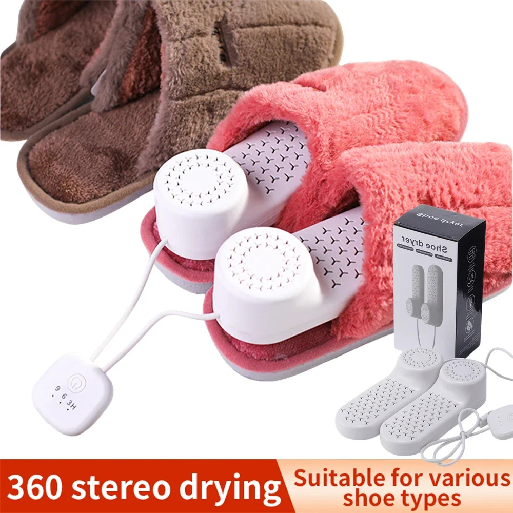 Shoes Dryer Machine with Timing Smart Constant Temperature Fast Dryer Heater Deodorizer Dehumidifier Device Gloves Boots Drier