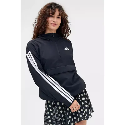 adidas Popover Shell Jacket - Black M at Urban Outfitters