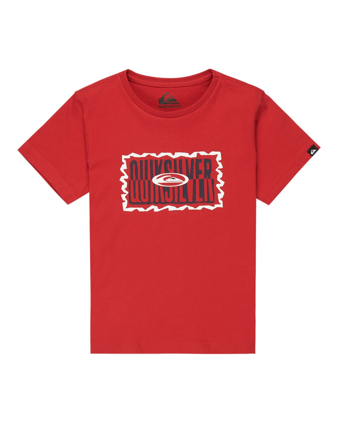 T-Shirt QUIKSILVER "Ev Gotam Foam", Kinder, Gr. 4(101-108cm), salsa, 100% Baumwolle, Shirts Image
