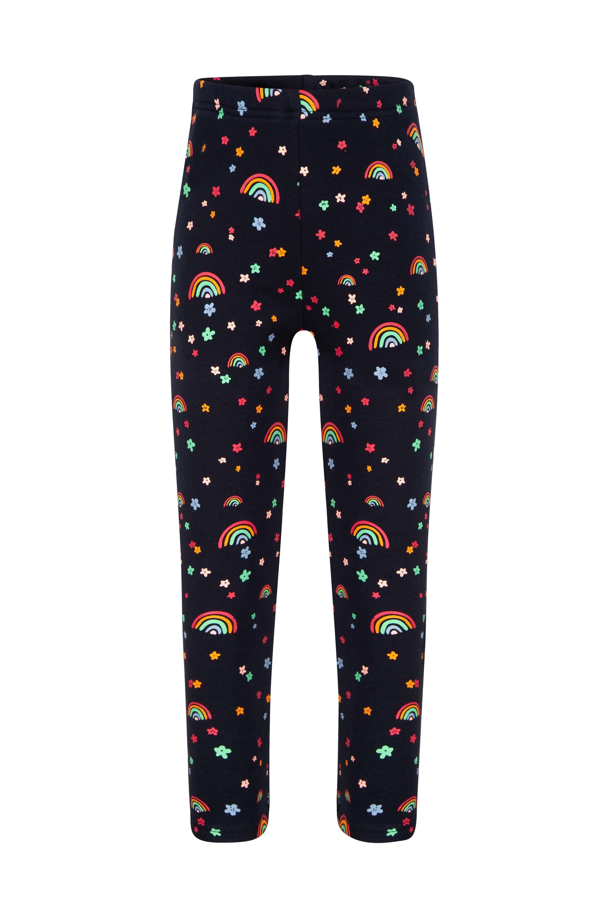 Sommerkleid HAPPY GIRLS "leggings", Mädchen, Gr. 128, EURO-Größen, blau (navy), Stoff, 100% Polyester, normal, Kleider Image