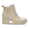 Stiefelette PANAMA JACK "GTX", Damen, Gr. 38, beige, Nubukleder, klassisch, Schuhe, Winterboots, Blockabsatz, mit GORE-TEX-Ausstattung