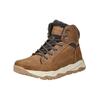 Schnürstiefelette TOM TAILOR "Tom Tailor Stiefelette Lederimitat/Textil", Herren, Gr. 40, braun (cognac), Lederimitat, Textil, casual, Schuhe