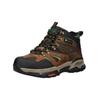 Schnürstiefelette SKECHERS "Skechers Stiefelette Leder", Herren, Gr. 43, braun, Leder, casual, Schuhe