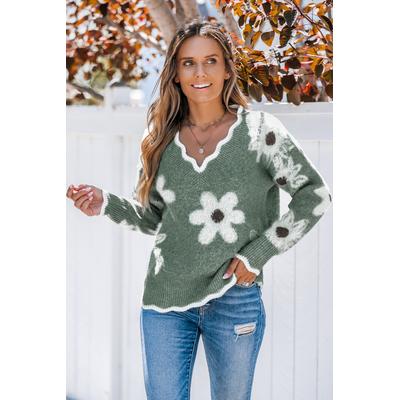 Sweet Spot Floral Sweater