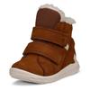 Klettstiefel ECCO "SP.1 Lite Infant", Kinder, Gr. 22, braun (camelfarben), Nubukleder, sportlich, Schuhe, Winterstiefel, Winterboots, waterproof, mit SHOCK-POINT-Technologie