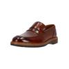 Slipper CLARKS "Aldwin Step", Herren, Gr. 47, braun, Leder, klassisch, Schuhe, mit bequemer Dämpfung