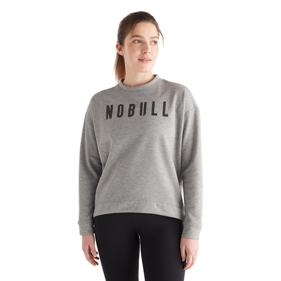 NOBULL - Crew Sweatshirt Women's - Heather Grey