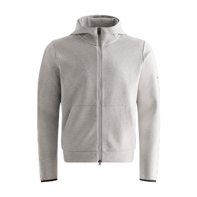 NOBULL - Men's Drive Zip-Up - Heather Grey