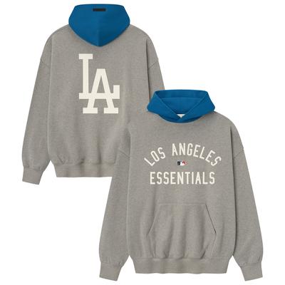 Los Angeles Dodgers Fear Of God Essentials Sport Fit Pullover Hoodie – Unisex Image