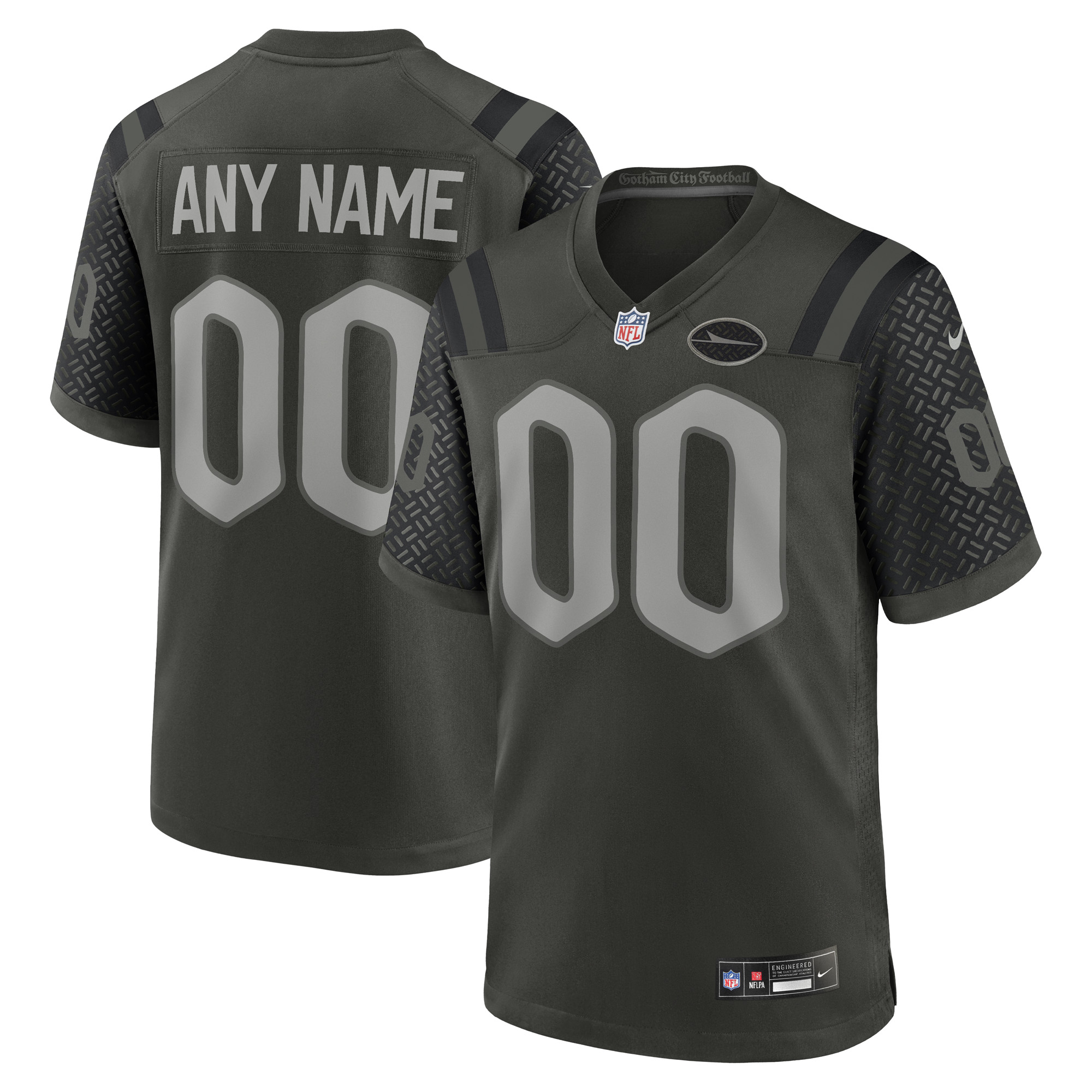 New York Jets Nike Game Rivalry Trikot - Personalisiert - Herren Image