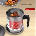 1.7/1.4L Multifunzione A Tenuta Può Contenitore di Grasso Strumento di Cucina Bollitore Separatore di Cottura Pentola con Filtro di Stoccaggio Olio